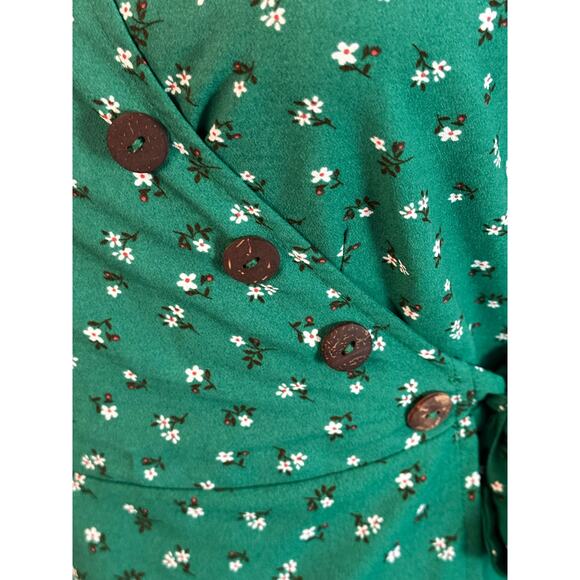 E&M Green Wrap Sz L - Picture 9 of 12